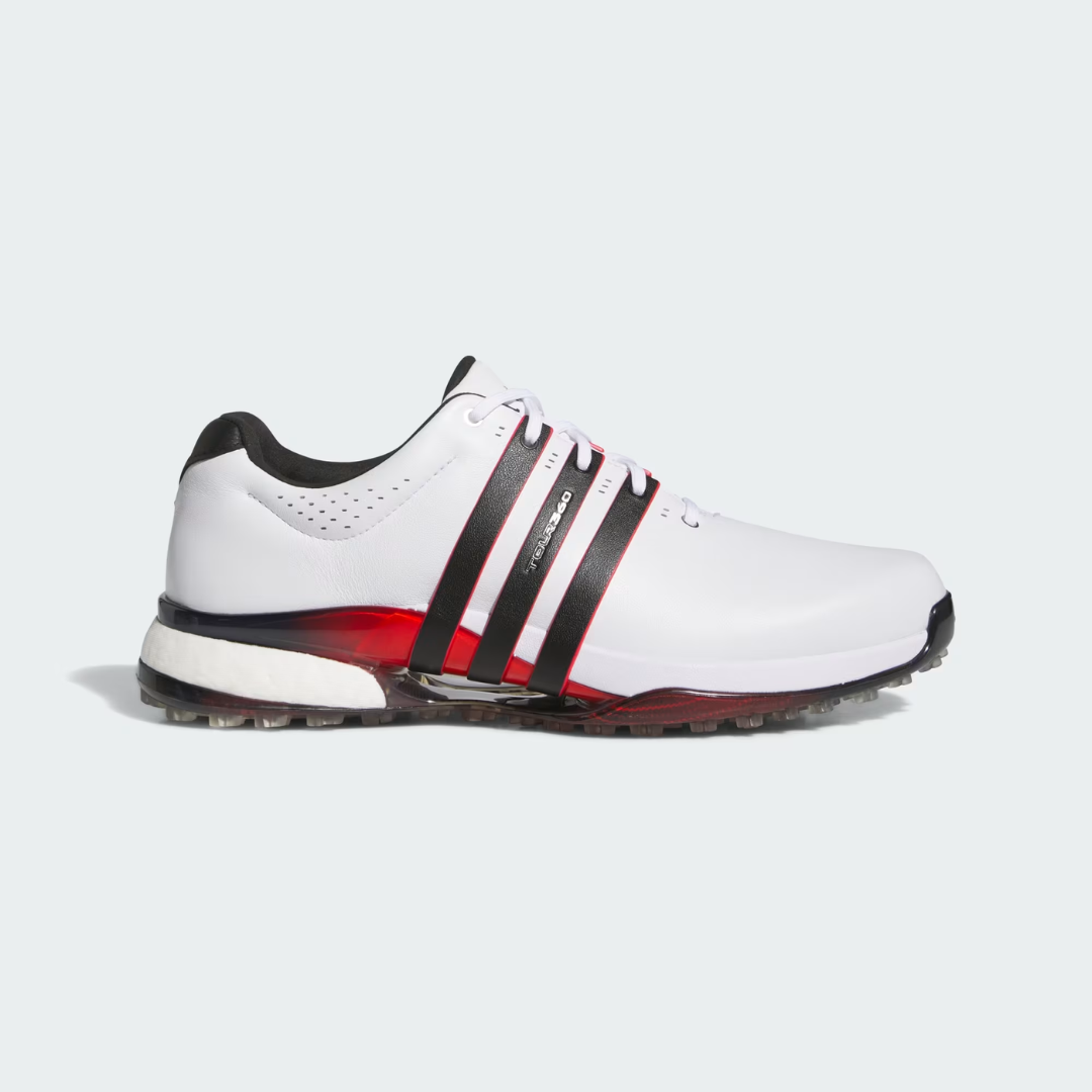 adidas Tour360 25 Cloud White & Lucid Red