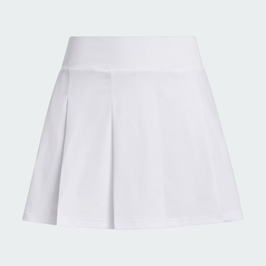 adidas Women's Ultimate365 Tour Pleated Skort - White