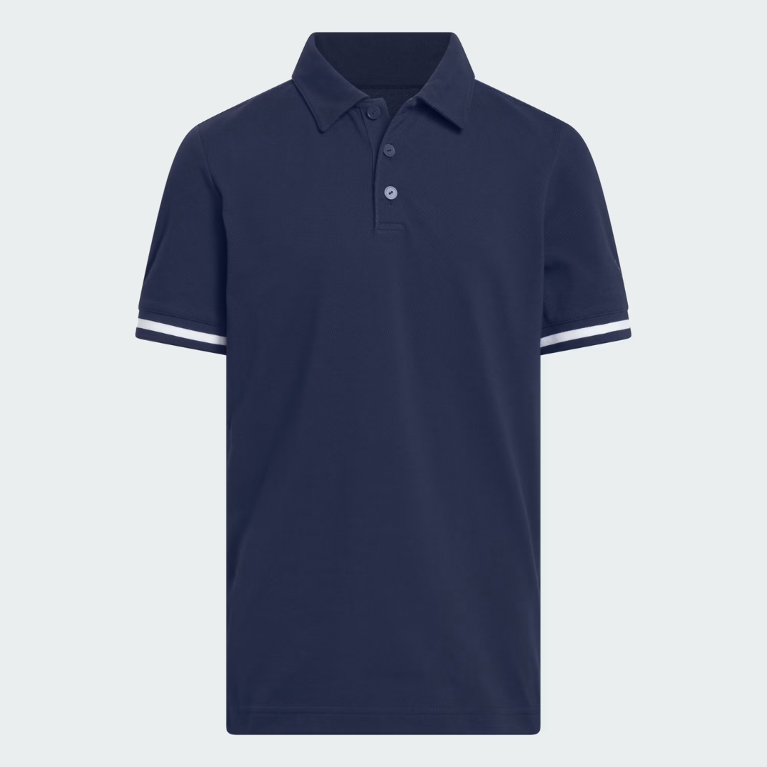 Pique Club Polo Shirt Kids Navy