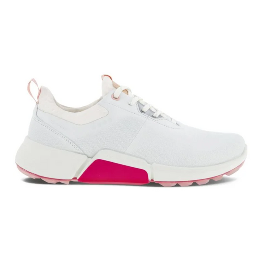 Ecco Women's Golf Biom H4 White Silver Pink