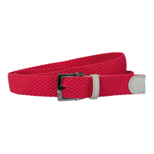 Nike Womens Solid Stretch Woven Belt Pink