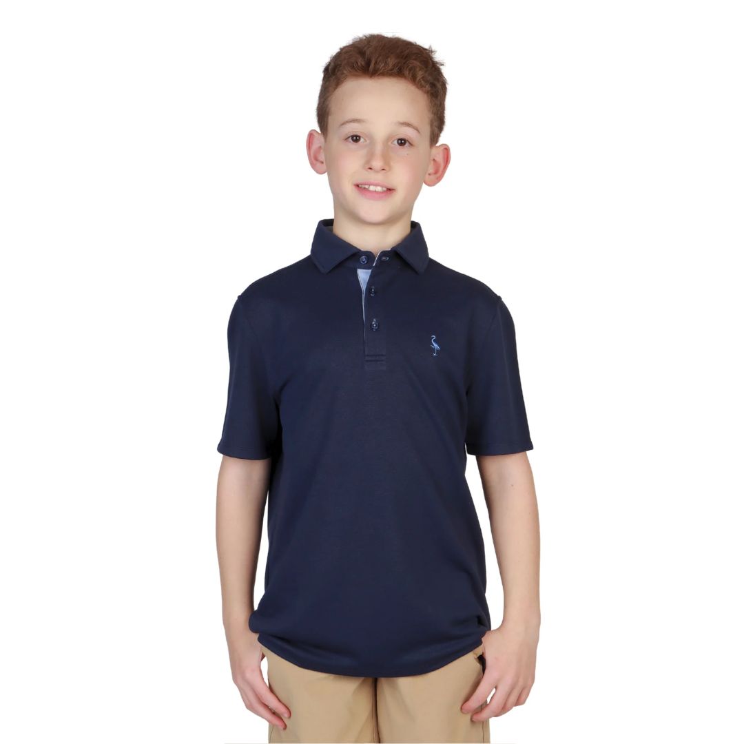 TailorByrd Polo Shirt Navy