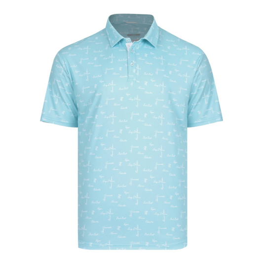 Barber Polo Aqua