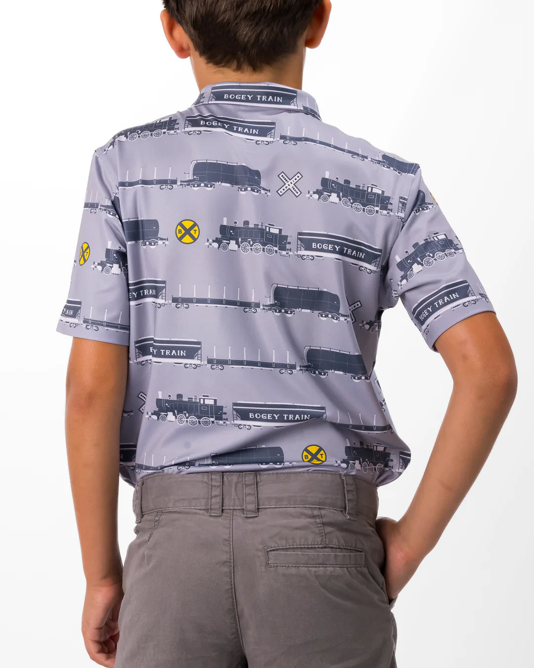 Bogey Train Boy's Polo