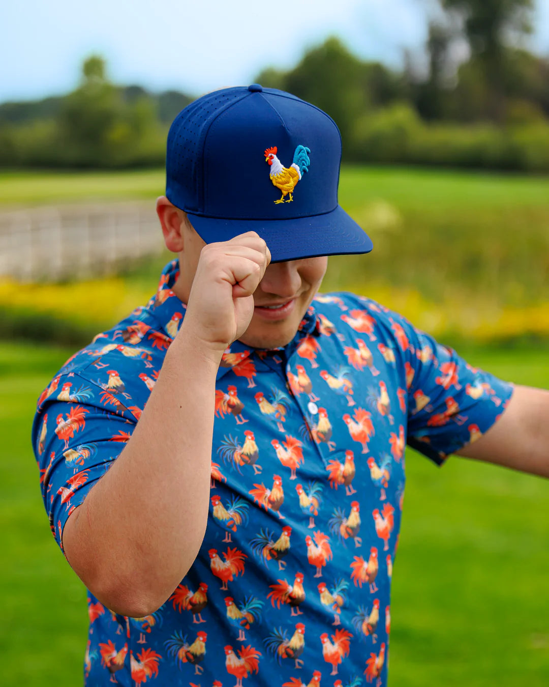 Feelin Cocky Hat - Navy