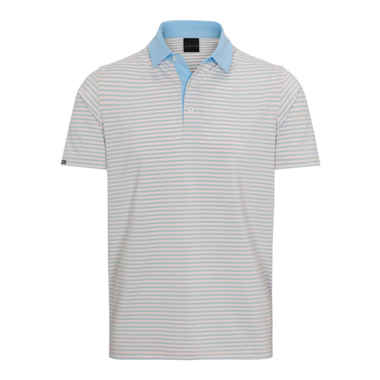 Fennor Stripe Jersey Performance Shirt Polo