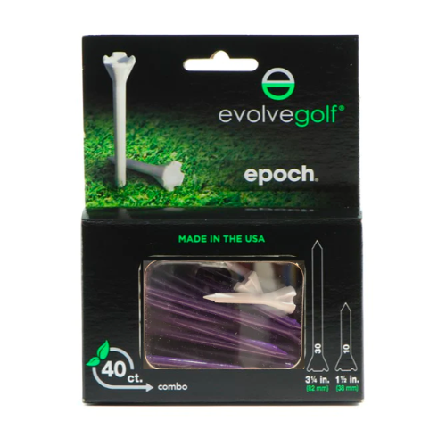 Epoch Bulk 3.25" Golf Tees Purple