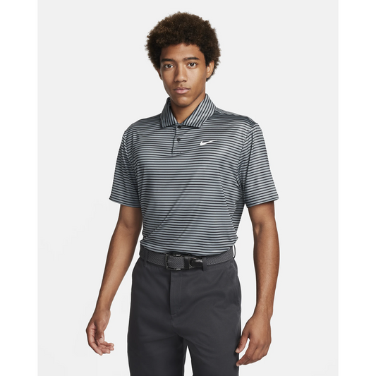 Nike Tour Mens Dri-FIT Striped Golf Polo