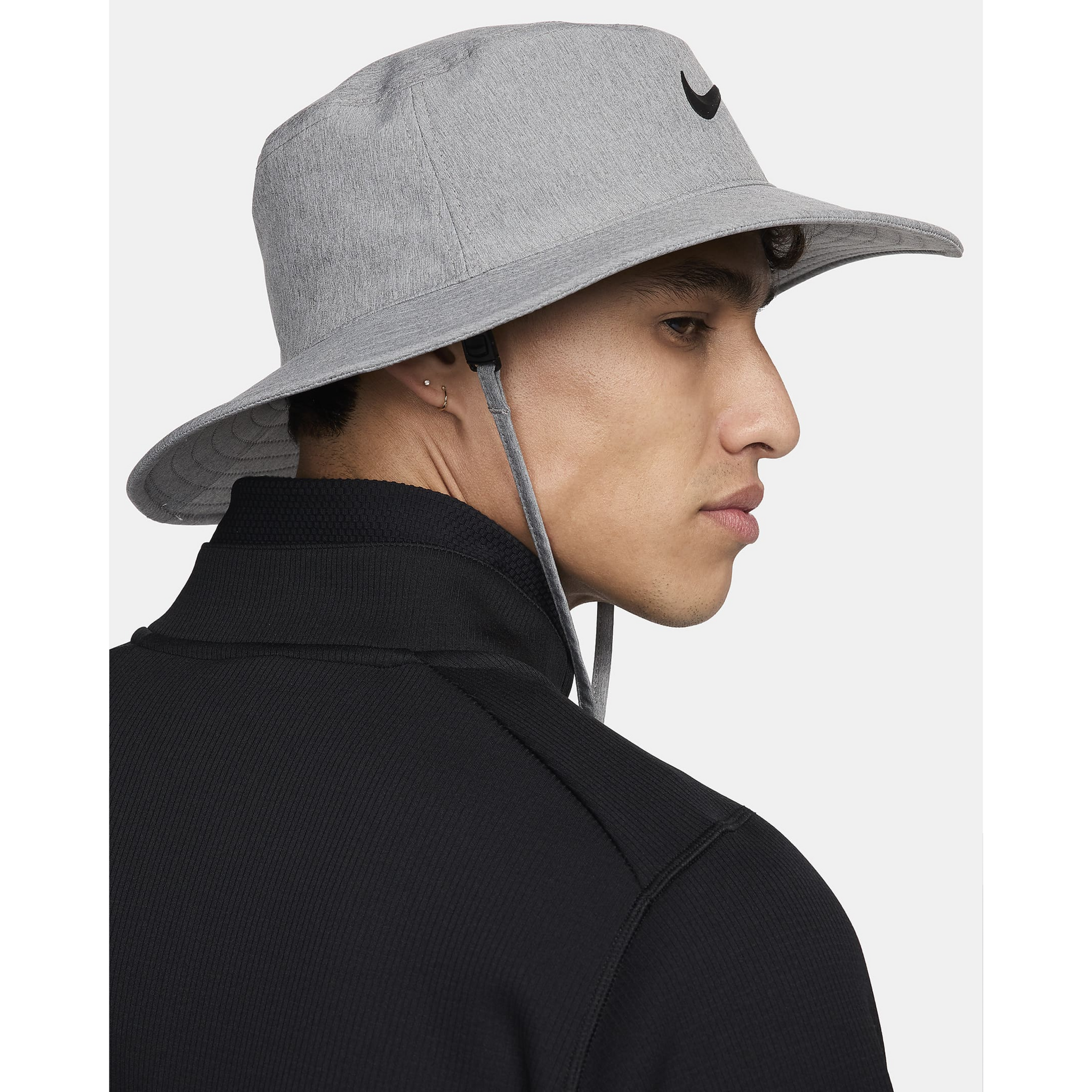 Nike Apex Dri Fit Bucket Hat Grey