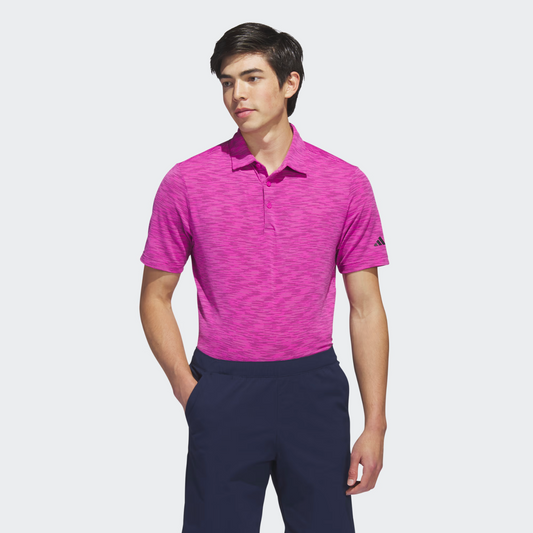 Mens adidas Space Dye Golf Polo