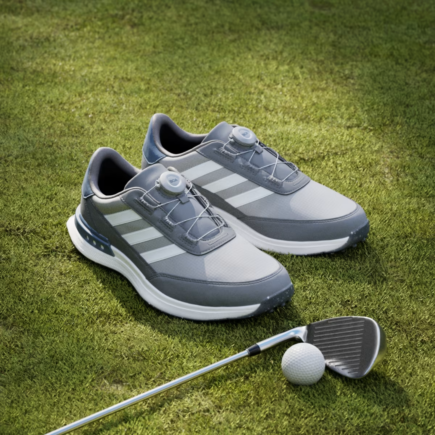 adidas S2G Spikeless BOA 24 Wide Golf Grey