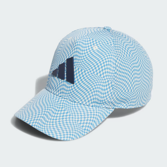 Tour Print Snapback Cap Sea Blue