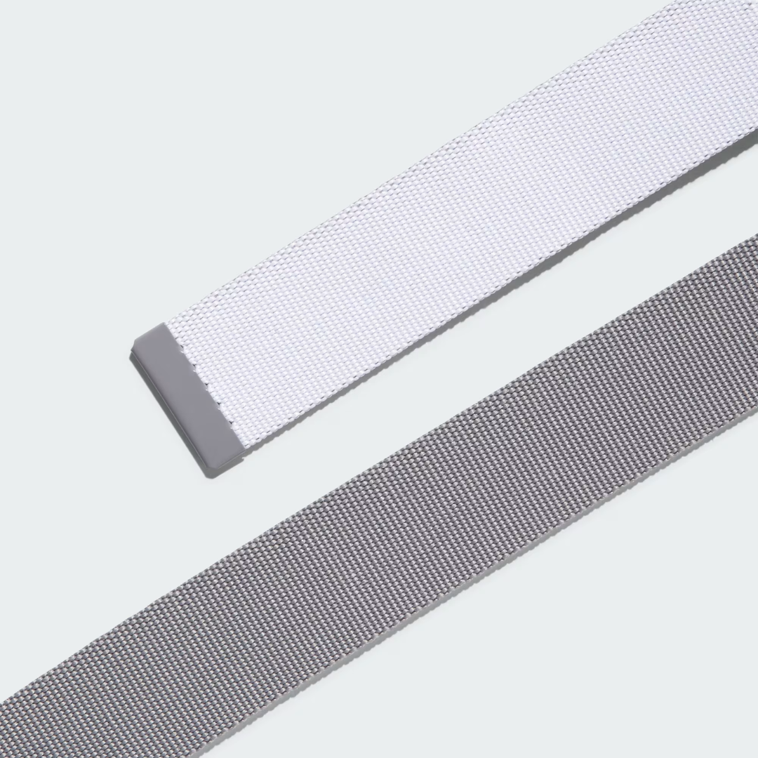 adidas Reversible Webbing Belt - Grey