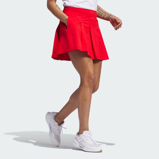 Red Women's Ultimate365 Tour Pleated Skort - Better Scarlett