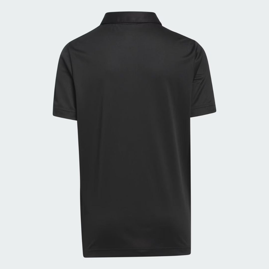 Performance Short Sleeve Polo Shirt Kids Black