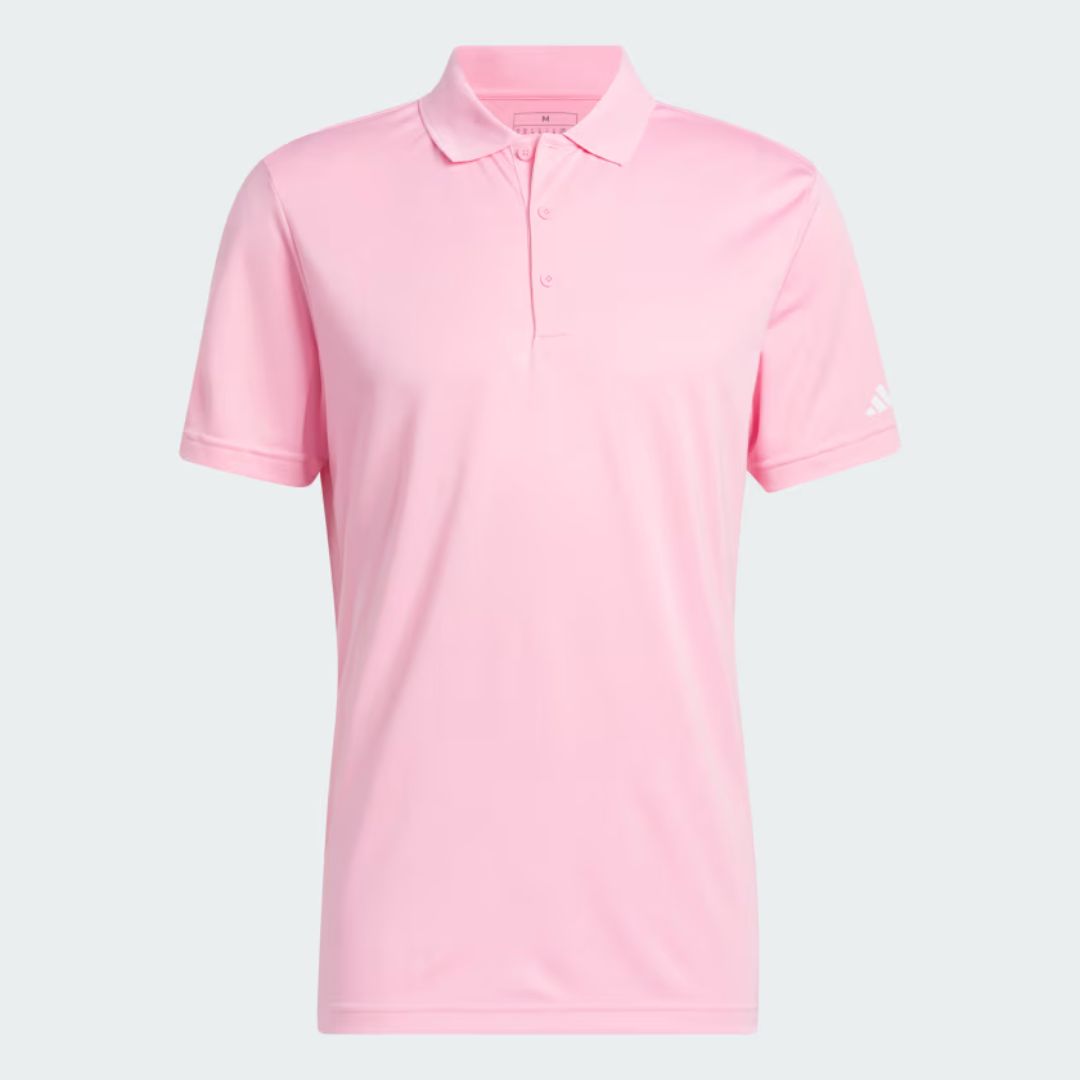 adidas Mens Short Sleeve Performance Golf Polo