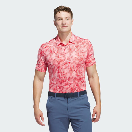 adidas Ultimate365 Mesh Print Golf Polo