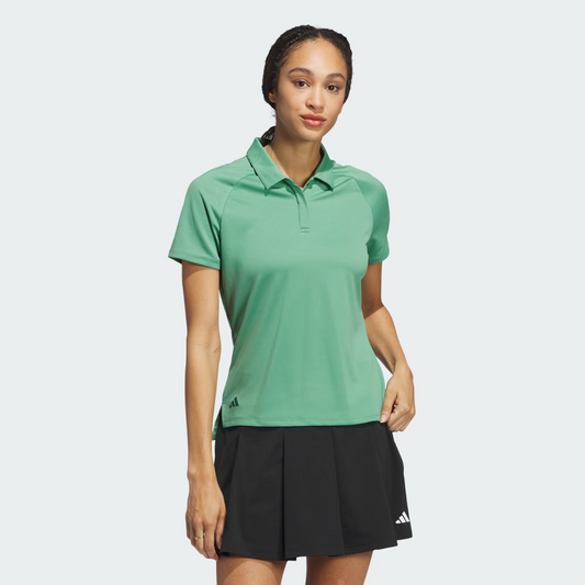 adidas Women's Ultimate365 Heat.Rdy Polo Shirt Preloved Green