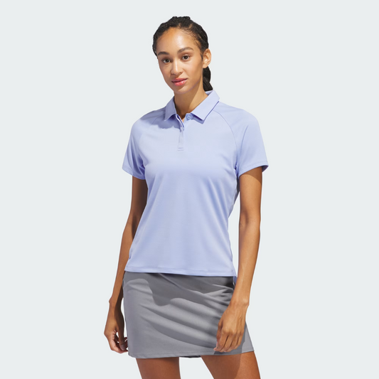 adidas Women's Ultimate365 Heat.Rdy Polo Shirt Blue Spark