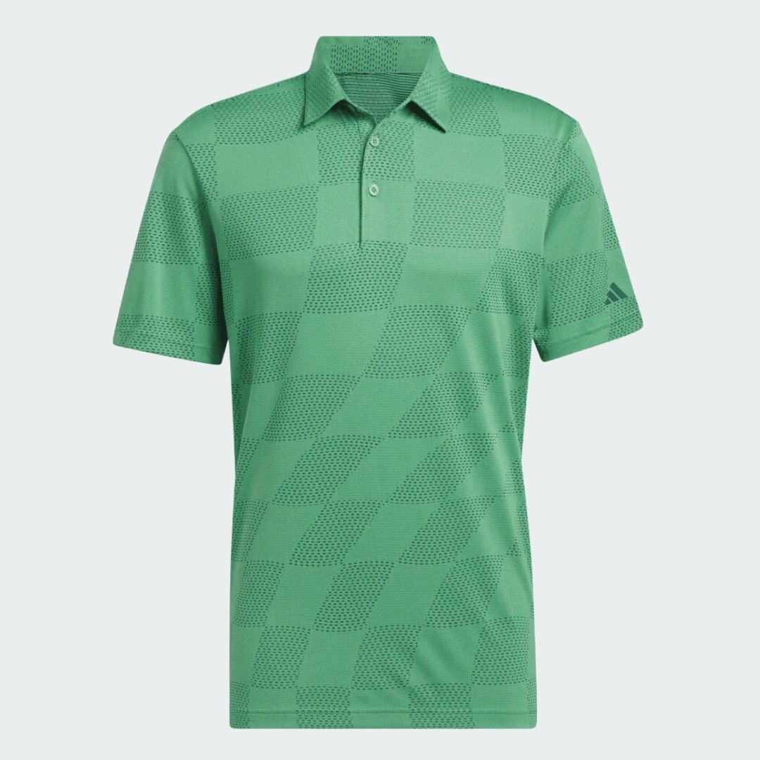 adidas Ultimate365 Textured Short Sleeve Polo Shirt