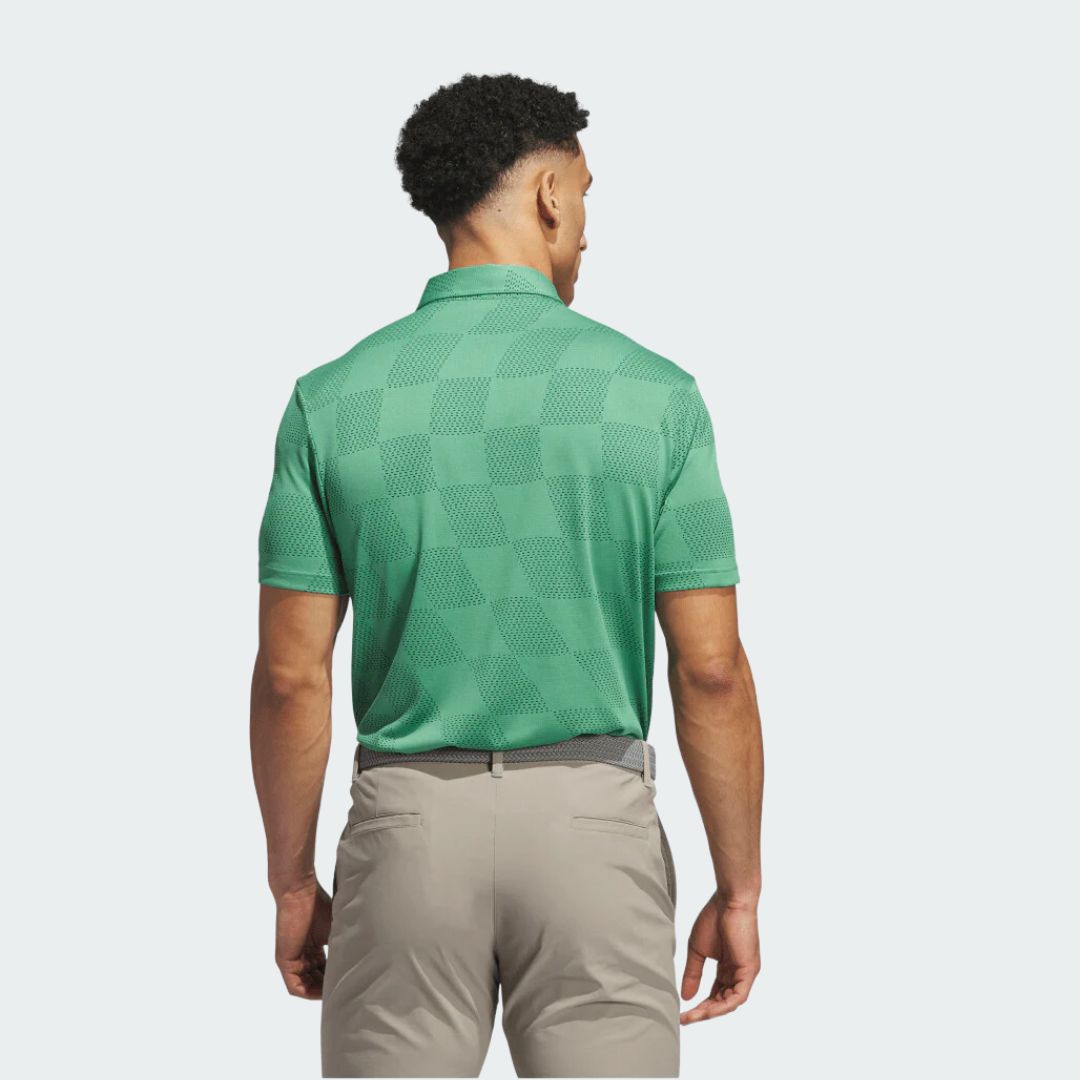 adidas Ultimate365 Textured Short Sleeve Polo Shirt