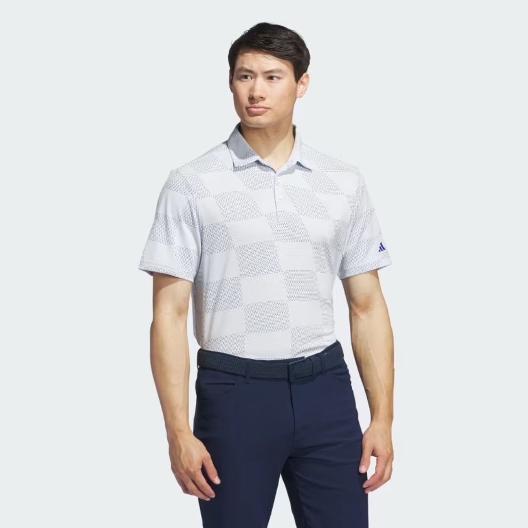 adidas Ultimate365 Textured Short Sleeve Polo Shirt