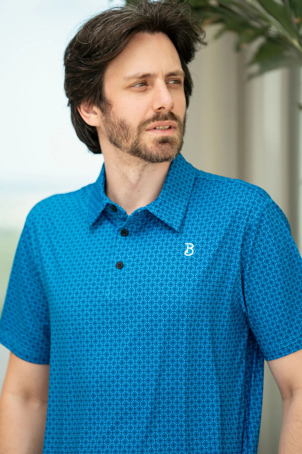 Office Polo Blue