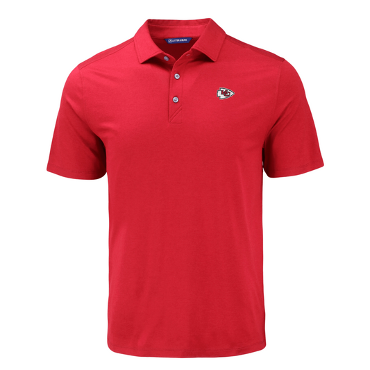 Cutter & Buck Coastline Epic Comfort Mens Polo - Kansas City Chiefs