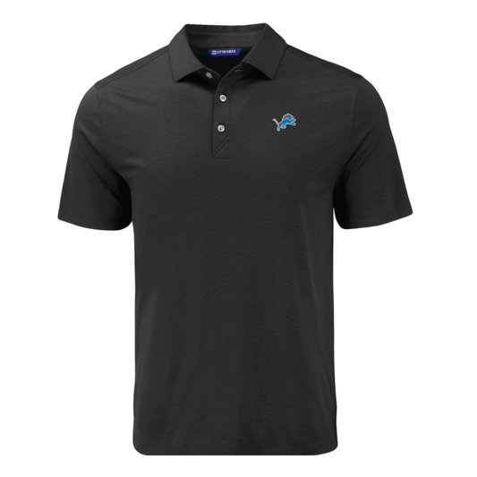 Cutter & Buck Coastline Epic Comfort Mens Polo - Detroit Lions