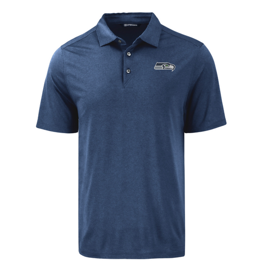 Cutter & Buck Coastline Epic Comfort Mens Polo - Seattle Seahawks