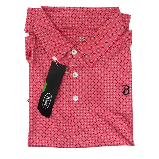 Office Polo Light Red