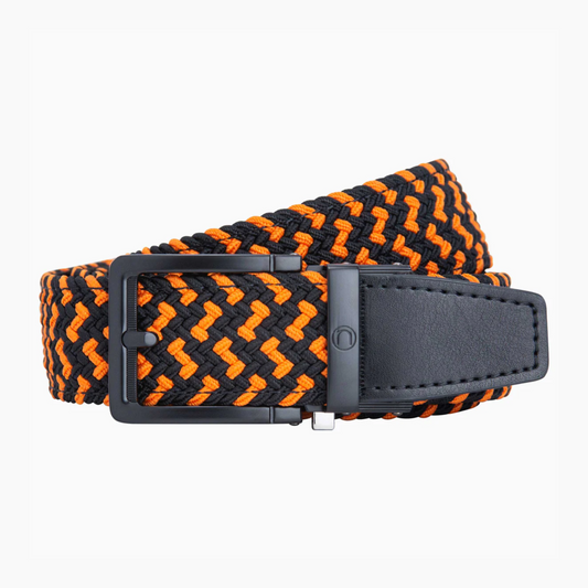 Braided Black & Orange