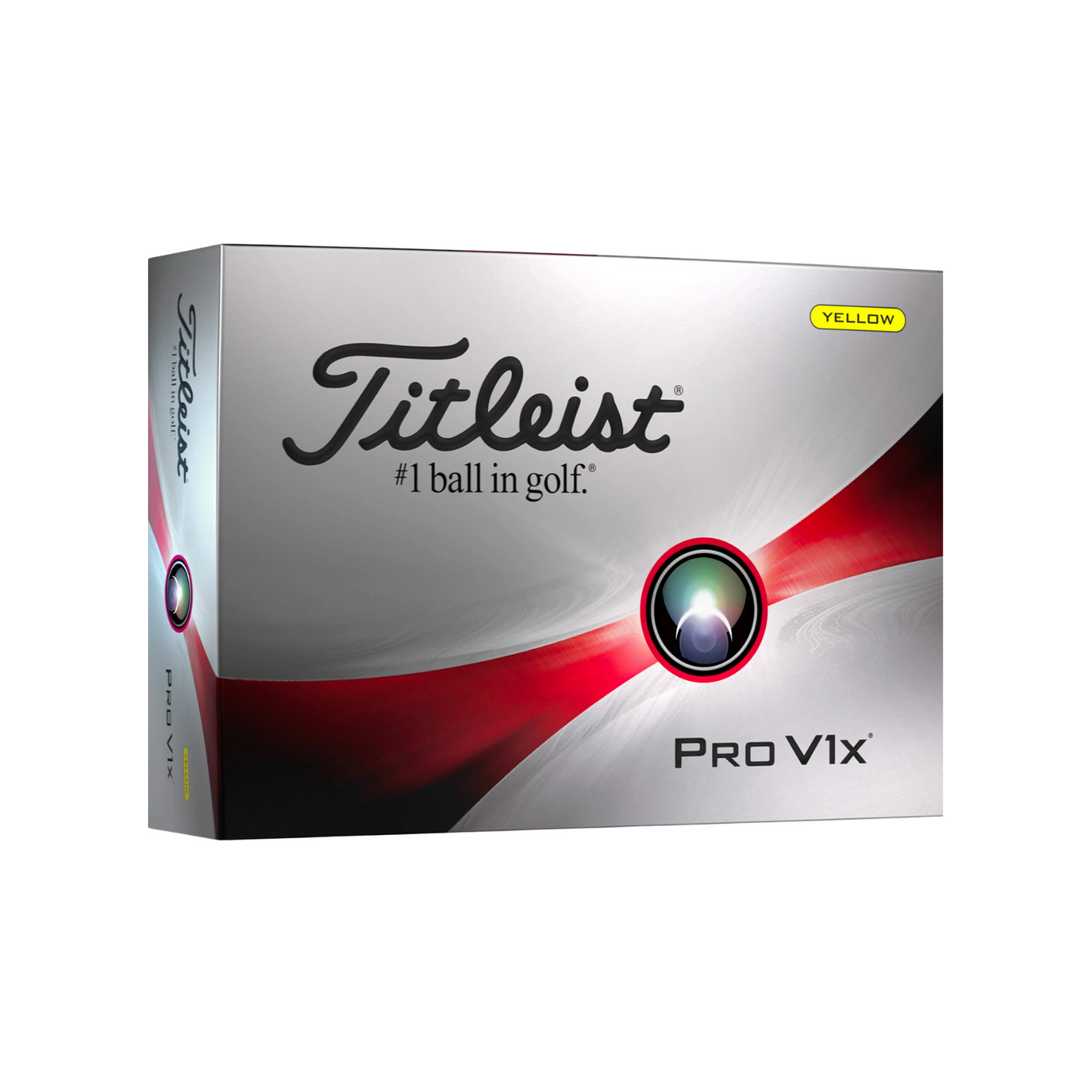 Titleist Pro V1x Yellow Golf Balls 2023