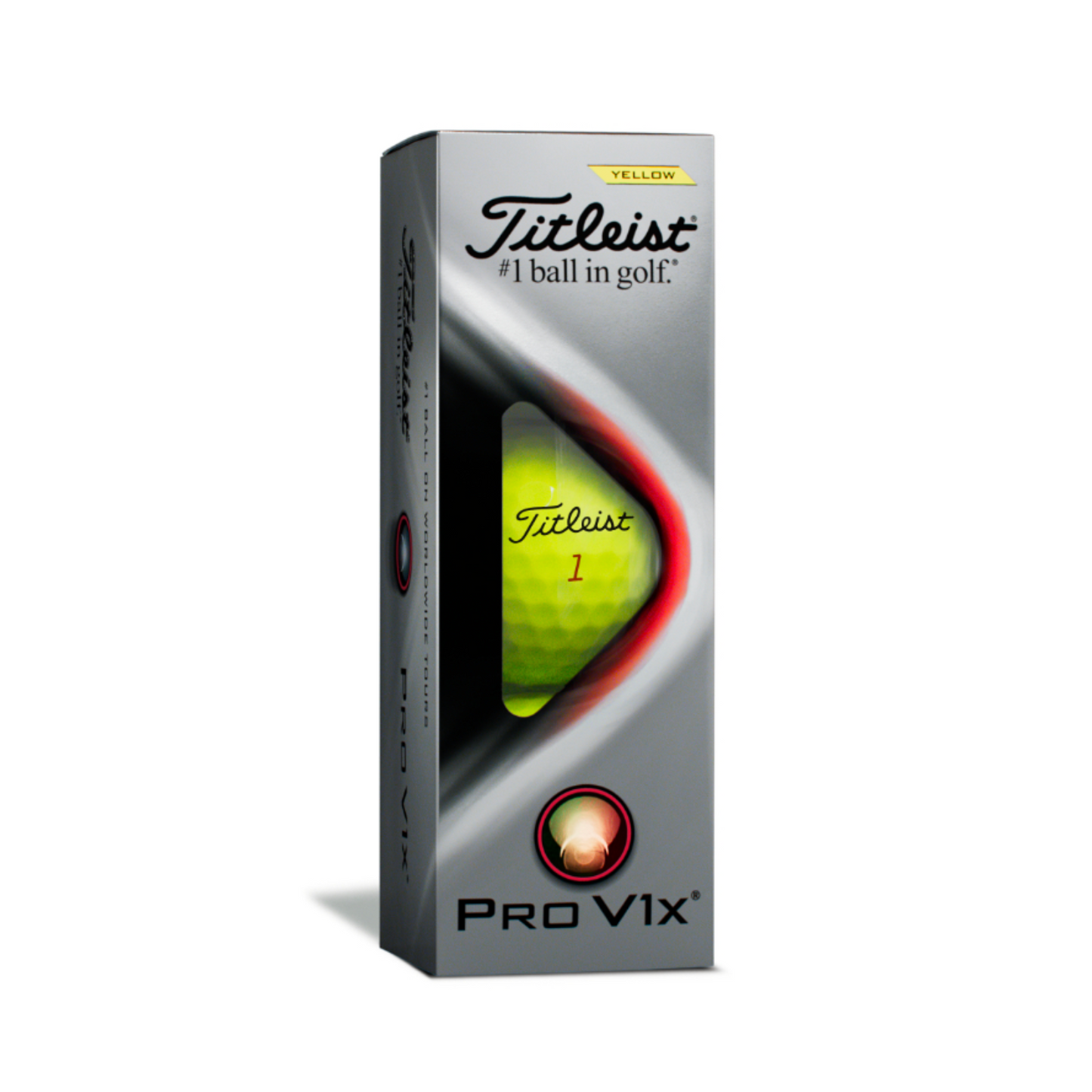 Titleist Pro V1x Yellow Golf Balls 2023