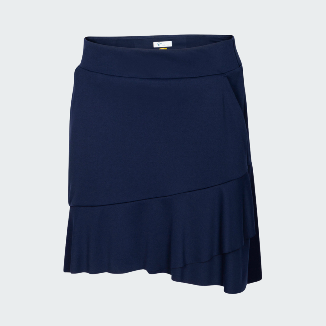 18 Knit Flounce Skort NVY