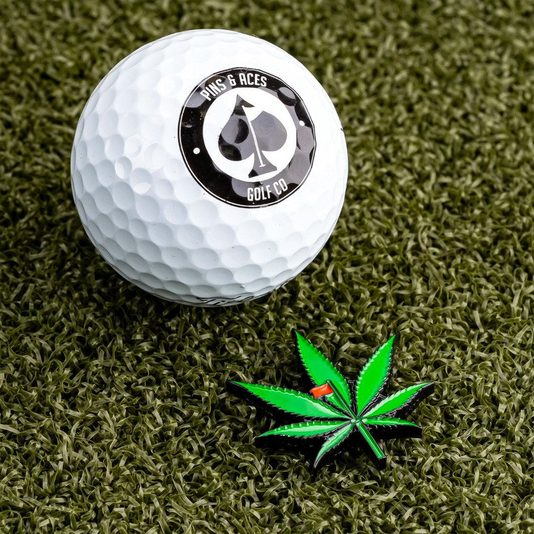 Pot Leaf Ball Marker